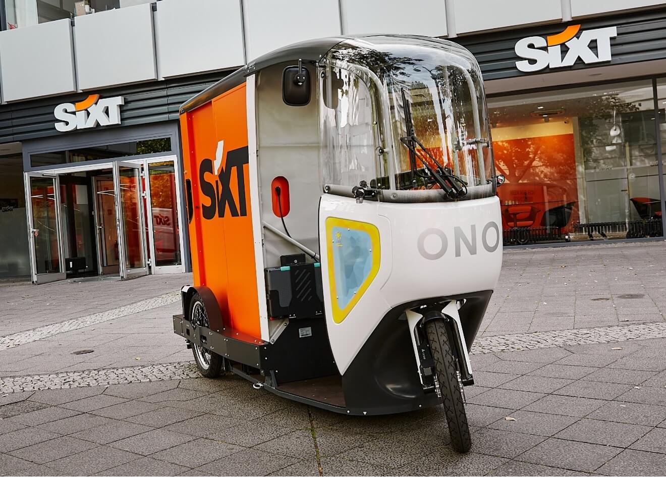 SIXT voegt e-cargofietsen toe aan vloot