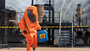 radioactief uranium gedumpt