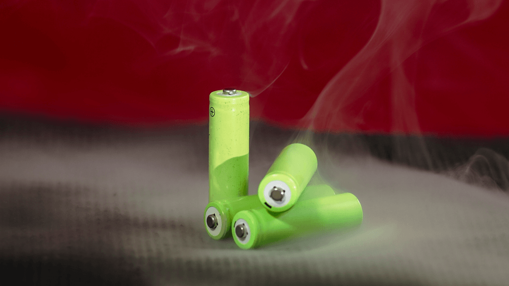 batterij blust zichzelf
