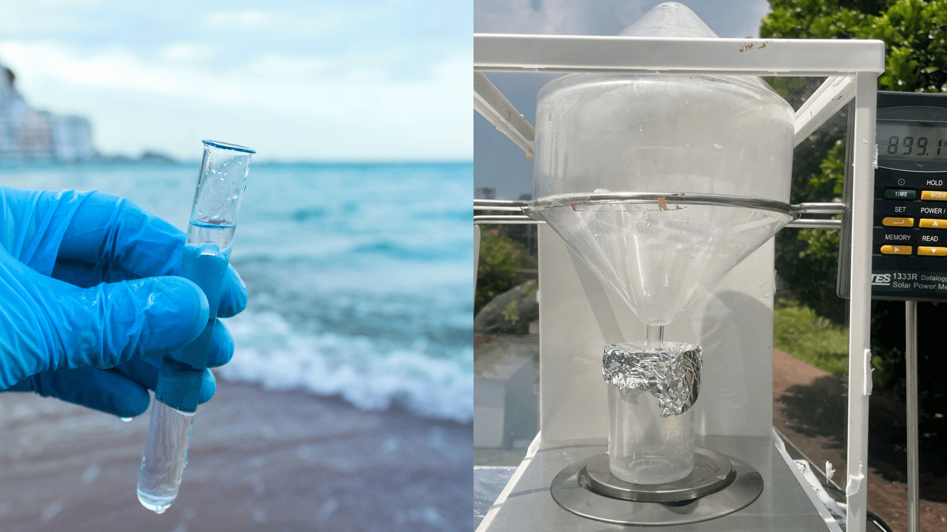 drinkbaar water uit zeewater