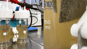 waterstof uit afvalwater