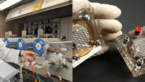 supercel slaat energie op en produceert waterstof