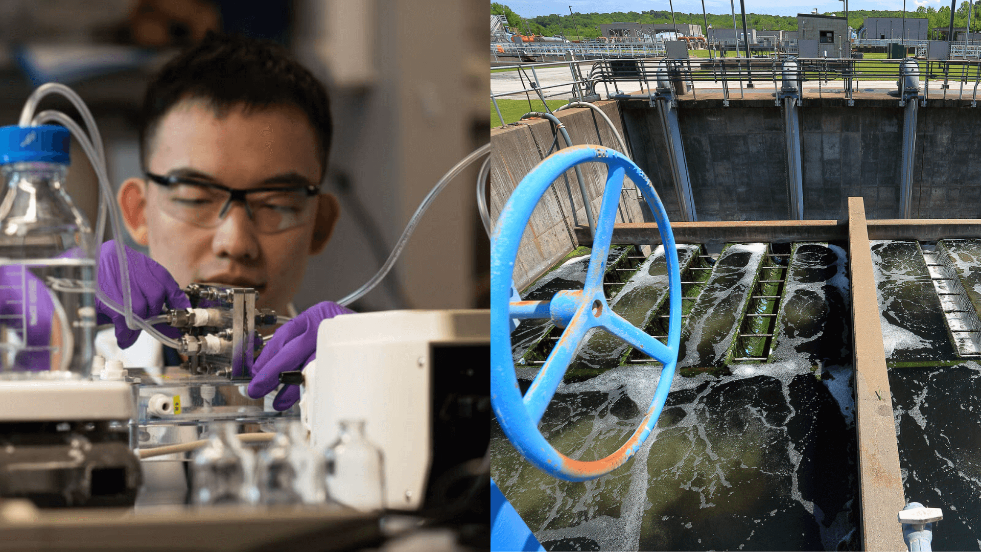 waterstof uit afvalwater