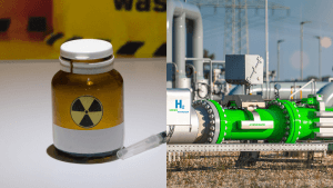 waterstof uit kernafval