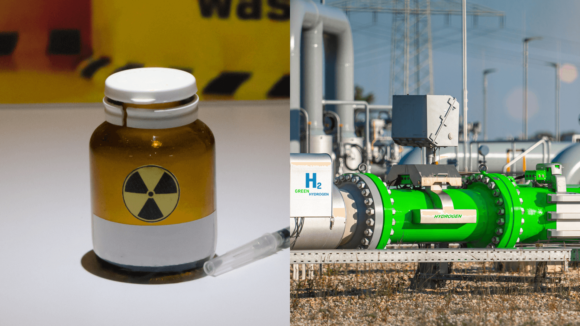 waterstof uit kernafval