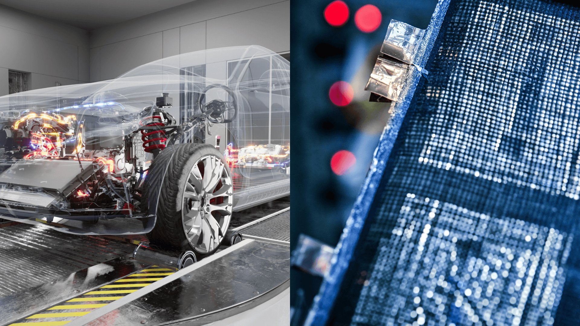 batterij in voertuigframe