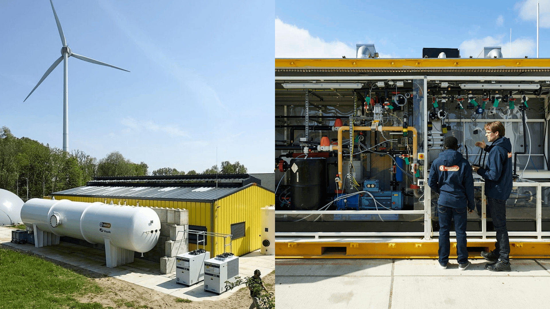 Waterstof ijzerbatterij elestor