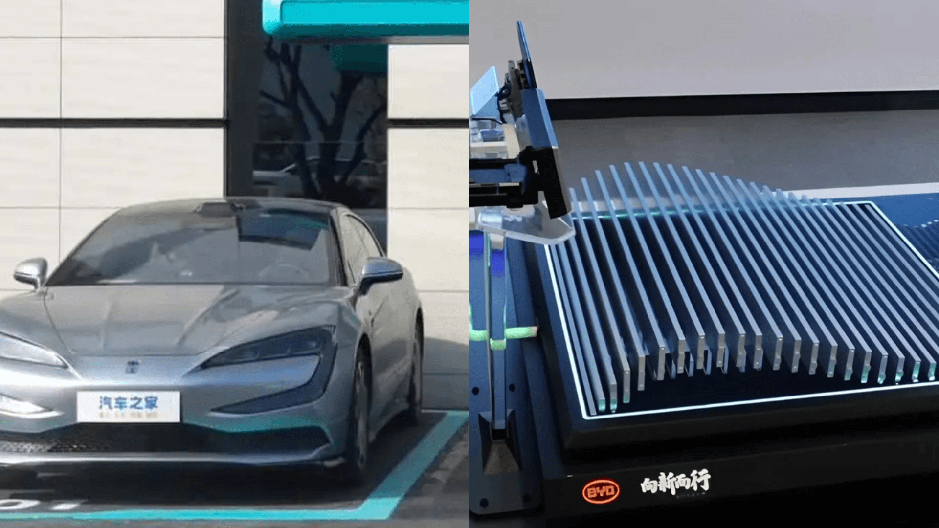 BYD blade-batterij laden