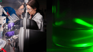 batterij in de magnetron