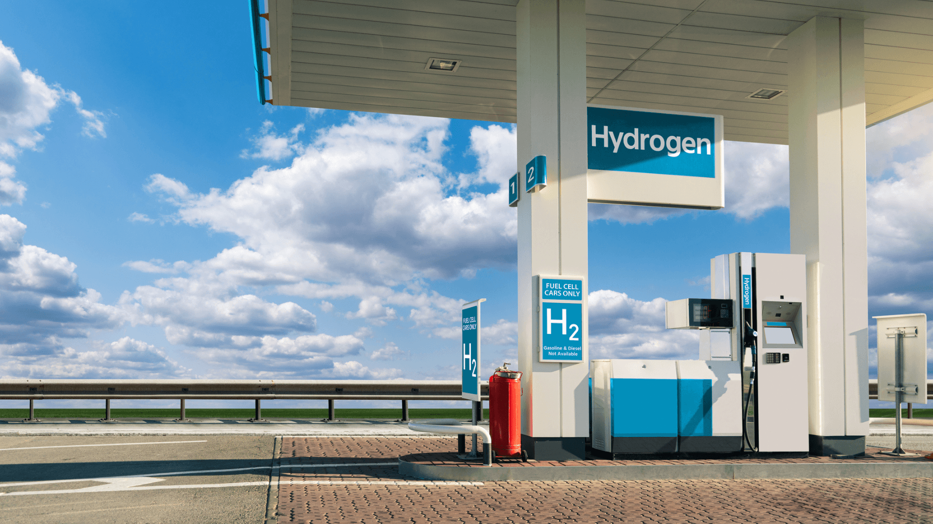 groene waterstof tankstation